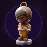 Bobblehead Backpack Charm